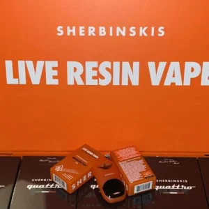 2G SHERBINSKIS QUATTRO LIVE RESIN DISPOSABLES (AUTHENTIC)
